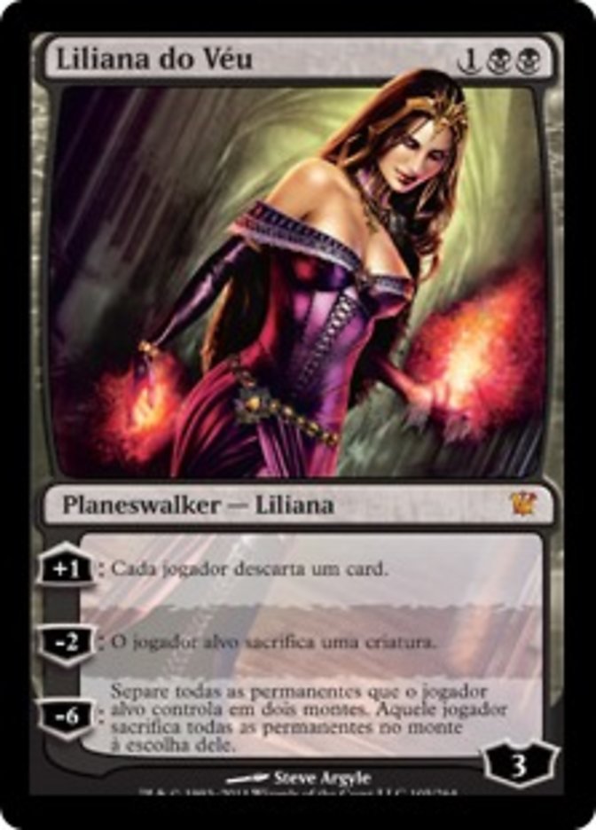 Liliana do Véu / Liliana of the Veil - Magic: The Gathering - MoxLand