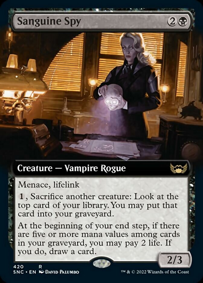 Espiã Confiante / Sanguine Spy - Magic: The Gathering - MoxLand