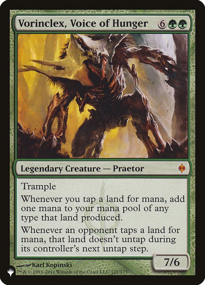 Vorinclex, Voz da Fome / Vorinclex, Voice of Hunger - Magic: The Gathering - MoxLand