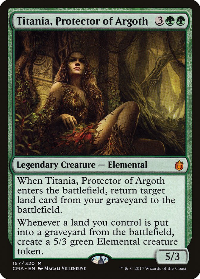 Titania, Protector of Argoth / Titania, Protector of Argoth - Magic: The Gathering - MoxLand