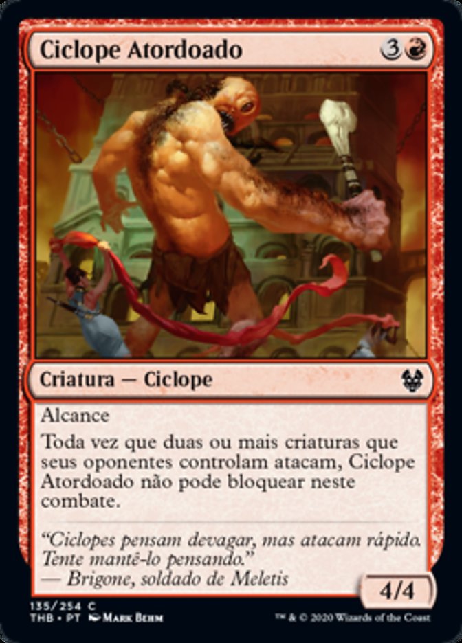Ciclope Atordoado / Flummoxed Cyclops - Magic: The Gathering - MoxLand