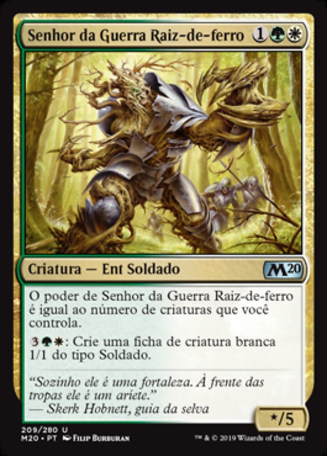 Senhor da Guerra Raiz-de-ferro / Ironroot Warlord - Magic: The Gathering - MoxLand