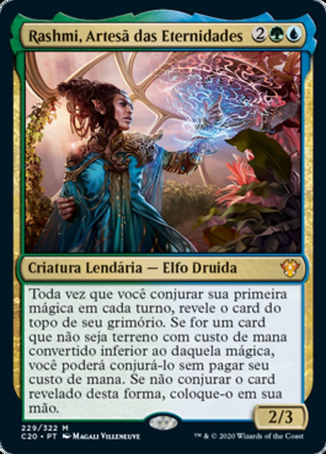 Rashmi, Artesã das Eternidades / Rashmi, Eternities Crafter - Magic: The Gathering - MoxLand