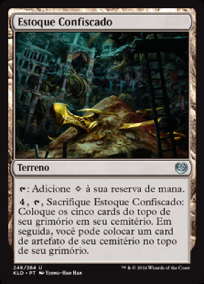 Estoque Confiscado / Sequestered Stash - Magic: The Gathering - MoxLand