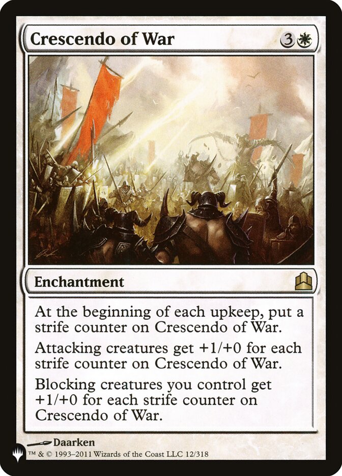 Crescendo of War - Magic: The Gathering - MoxLand