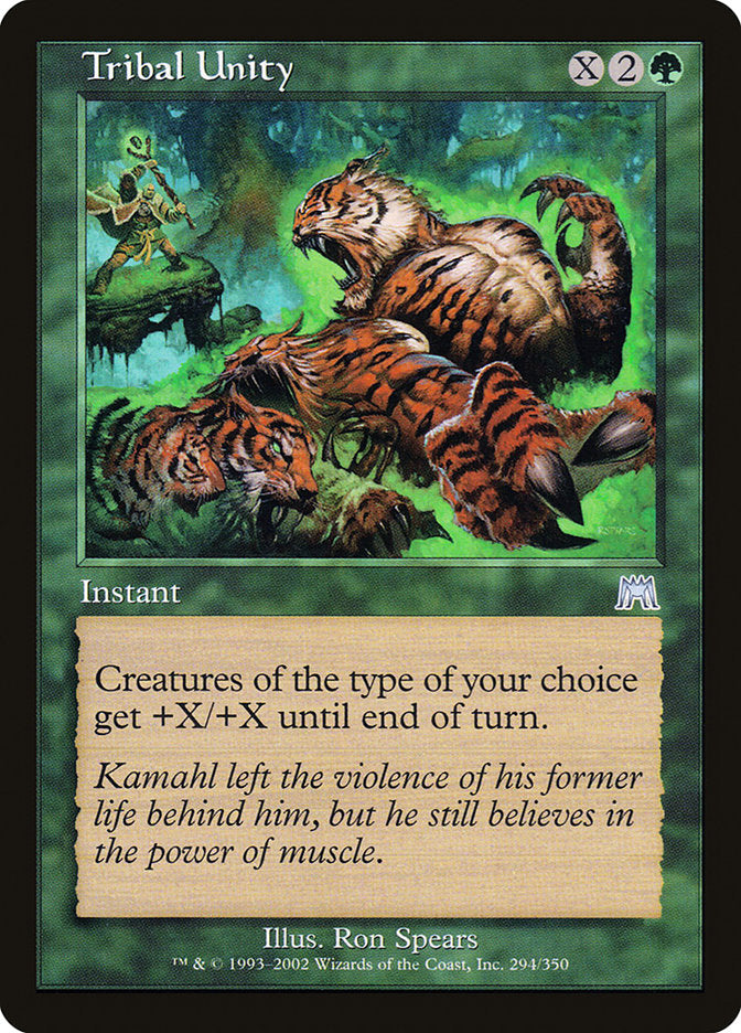 Unidade Tribal / Tribal Unity - Magic: The Gathering - MoxLand