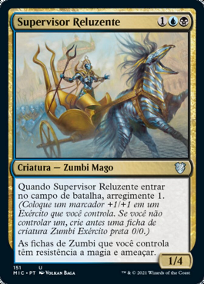 Supervisor Reluzente / Gleaming Overseer - Magic: The Gathering - MoxLand