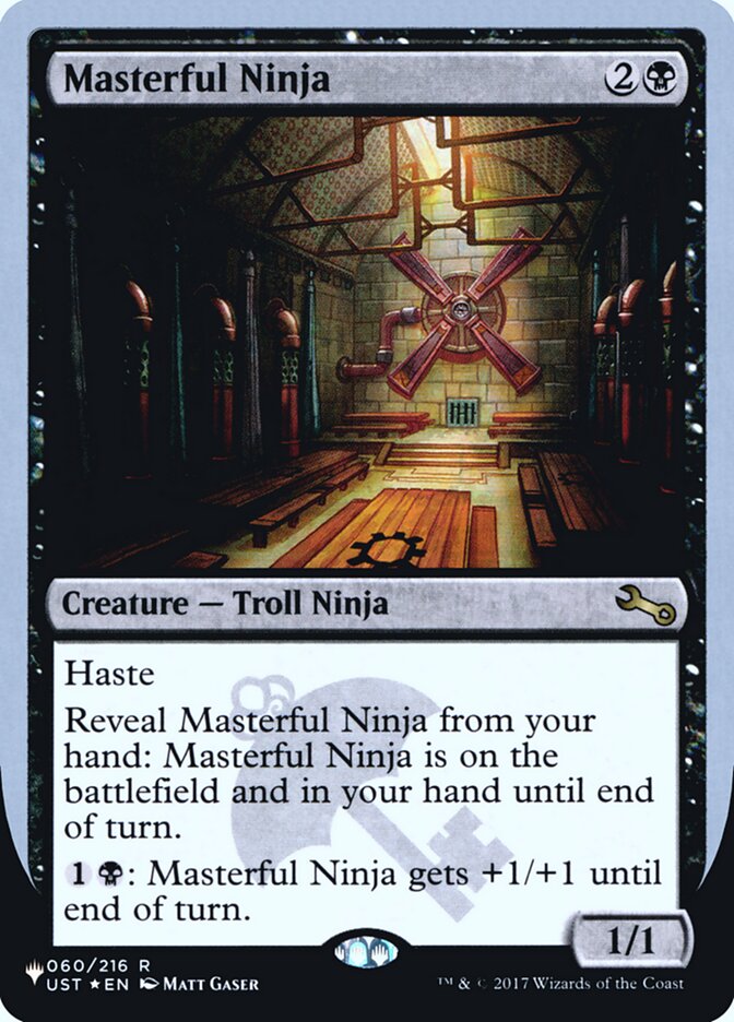 Masterful Ninja - Magic: The Gathering - MoxLand