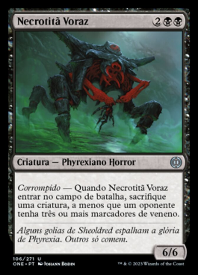 Necrotitã Voraz / Ravenous Necrotitan - Magic: The Gathering - MoxLand