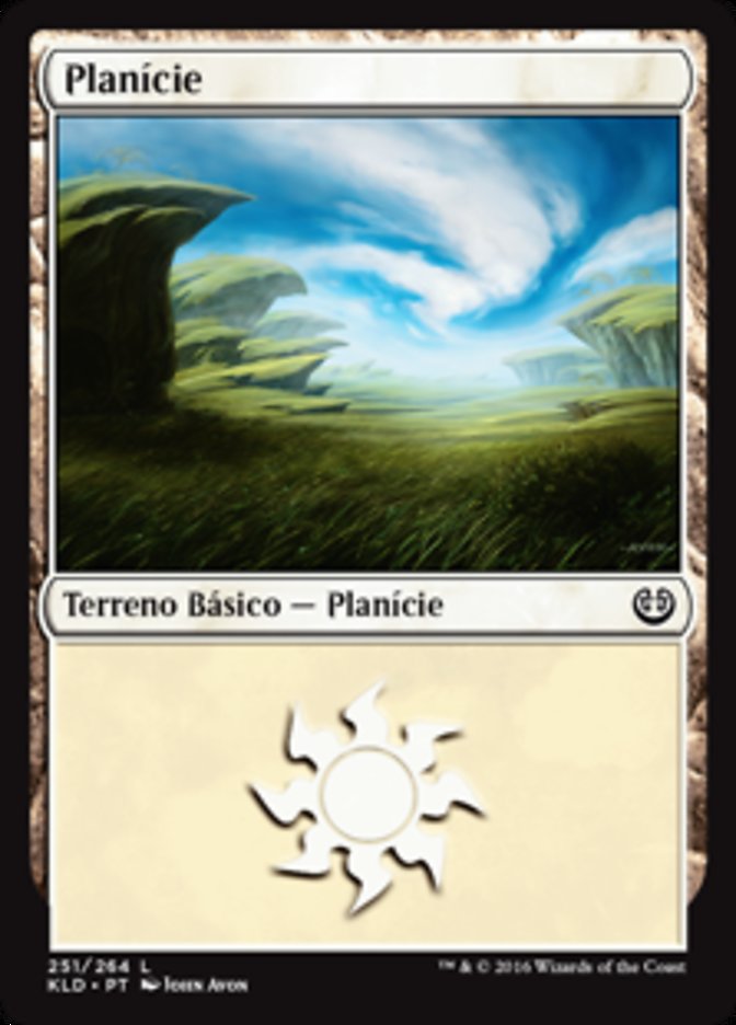 Planície / Plains - Magic: The Gathering - MoxLand