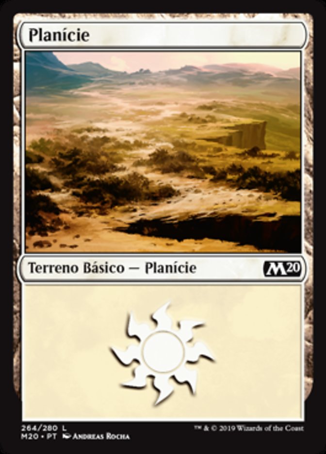 Planície / Plains - Magic: The Gathering - MoxLand