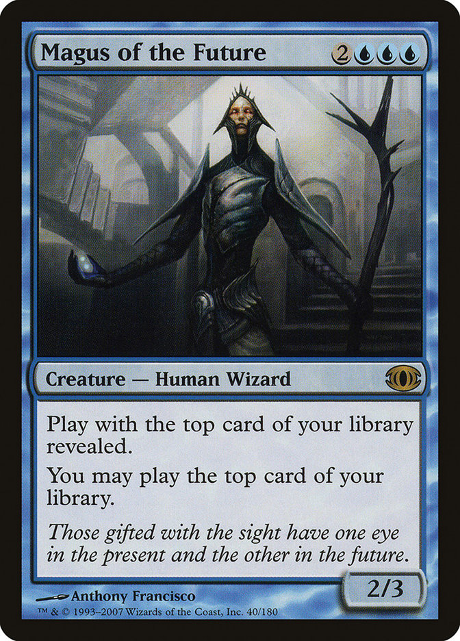 Magus do Futuro / Magus of the Future - Magic: The Gathering - MoxLand