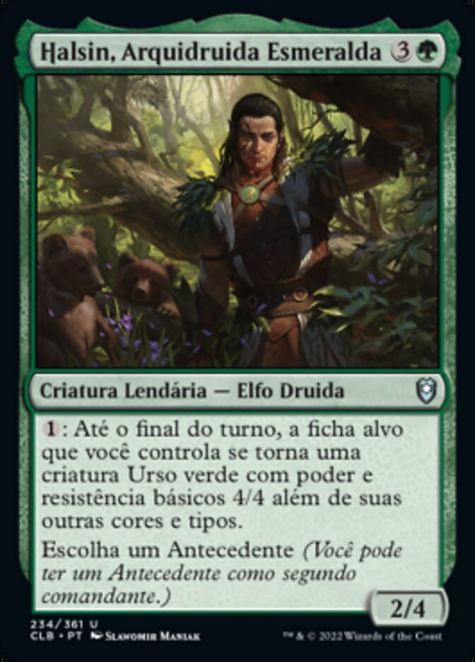 Halsin, Arquidruida Esmeralda / Halsin, Emerald Archdruid - Magic: The Gathering - MoxLand