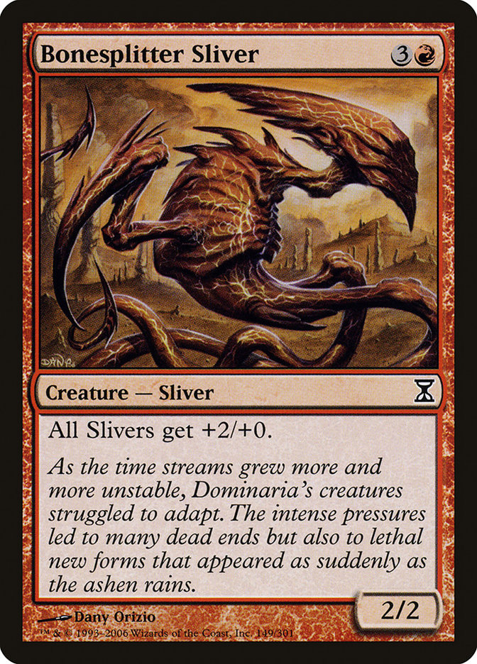 Fractius Lasca-Ossos / Bonesplitter Sliver - Magic: The Gathering - MoxLand