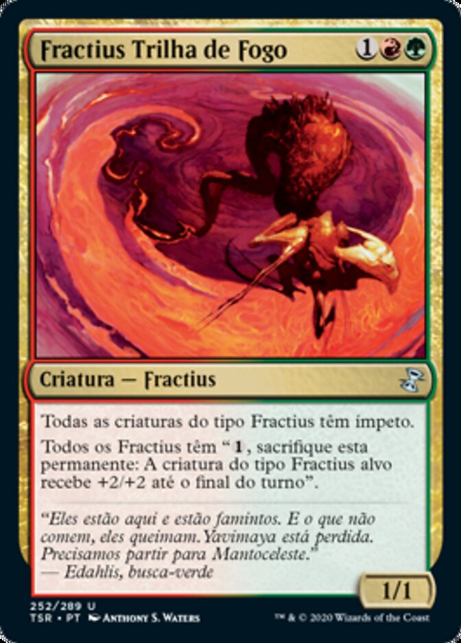 Fractius Trilha de Fogo / Firewake Sliver - Magic: The Gathering - MoxLand