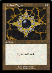 Sinete Orzhov / Orzhov Signet - Magic: The Gathering - MoxLand