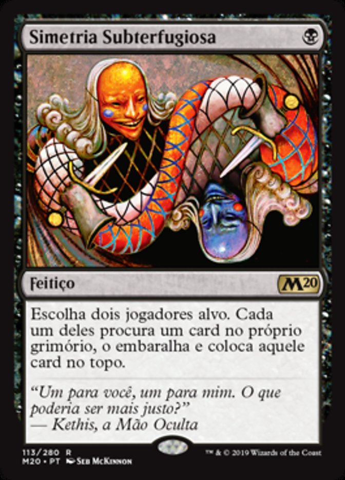 Simetria Subterfugiosa / Scheming Symmetry - Magic: The Gathering - MoxLand