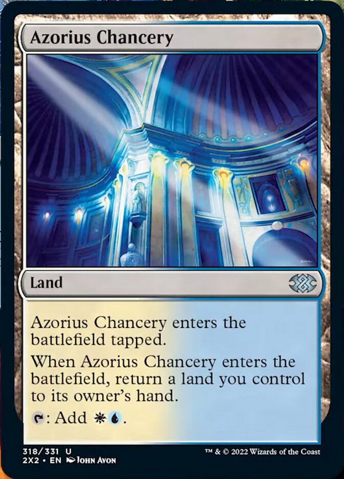 Chancelaria Azorius / Azorius Chancery - Magic: The Gathering - MoxLand