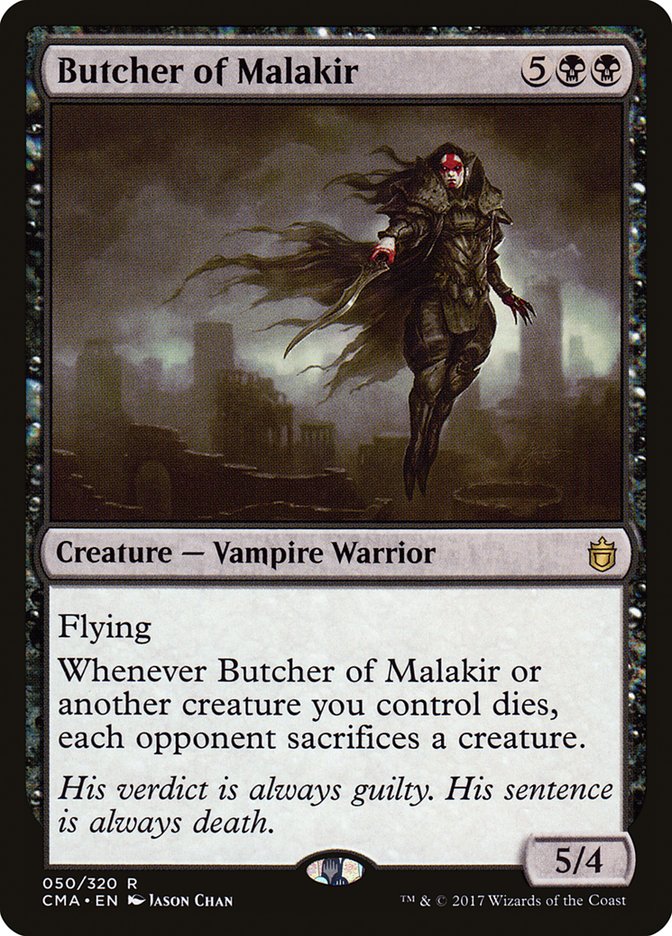 Carniceiro de Malakir / Butcher of Malakir - Magic: The Gathering - MoxLand