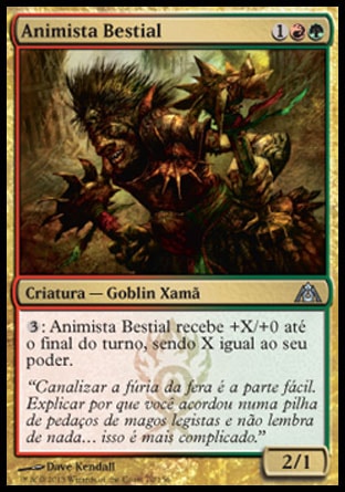 Animista Bestial / Feral Animist - Magic: The Gathering - MoxLand