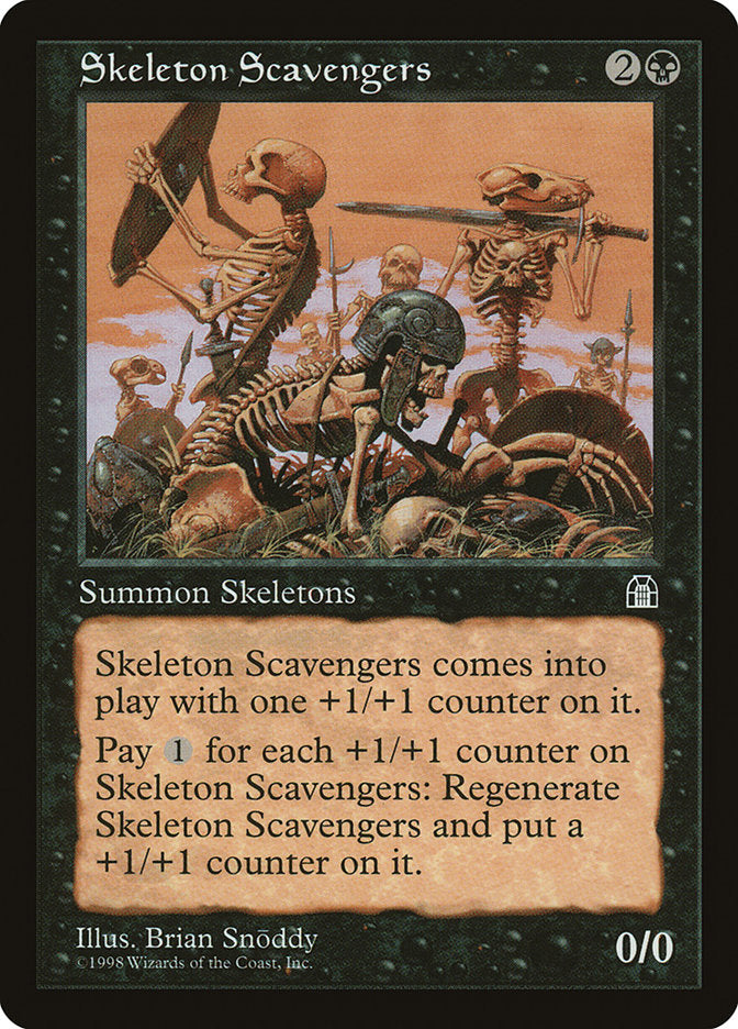 Esqueletos Escamotadores / Skeleton Scavengers - Magic: The Gathering - MoxLand