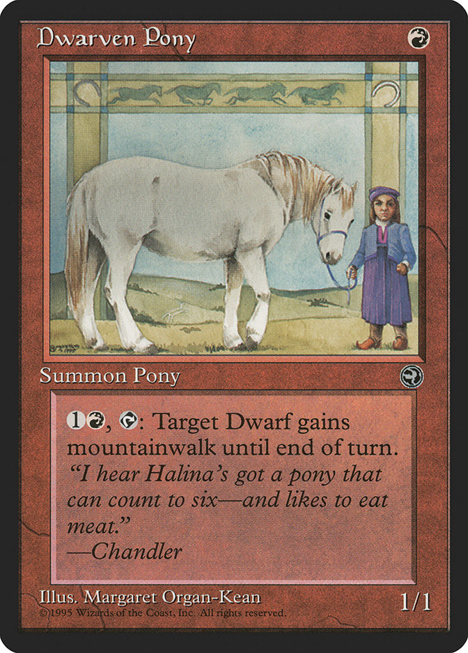 Pônei do Anão / Dwarven Pony - Magic: The Gathering - MoxLand