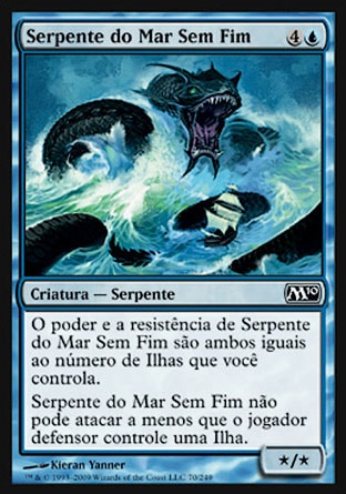 Serpente do Mar Sem Fim / Serpent of the Endless Sea - Magic: The Gathering - MoxLand