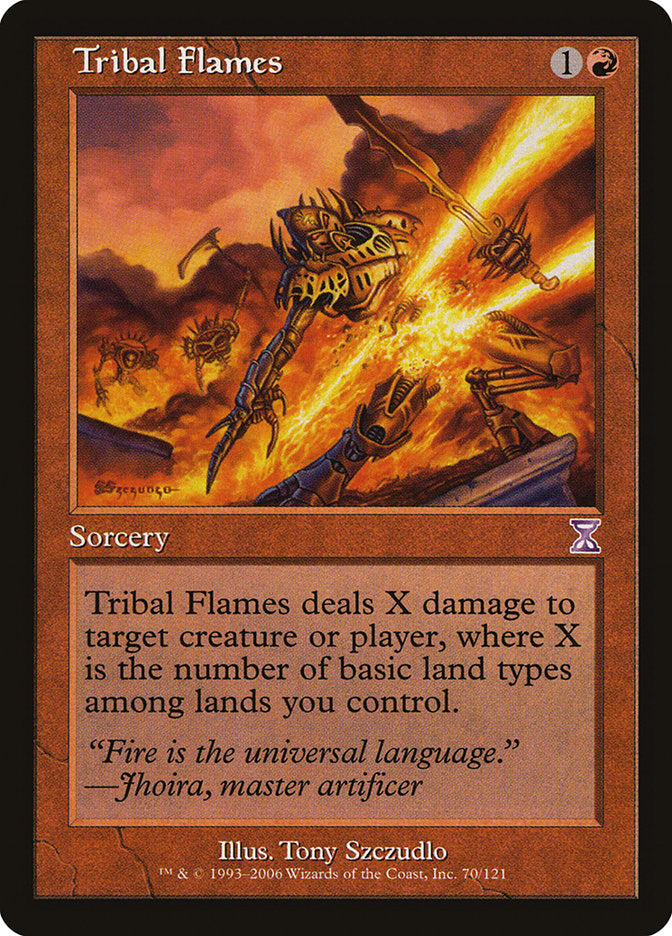 Chamas Tribais / Tribal Flames - Magic: The Gathering - MoxLand