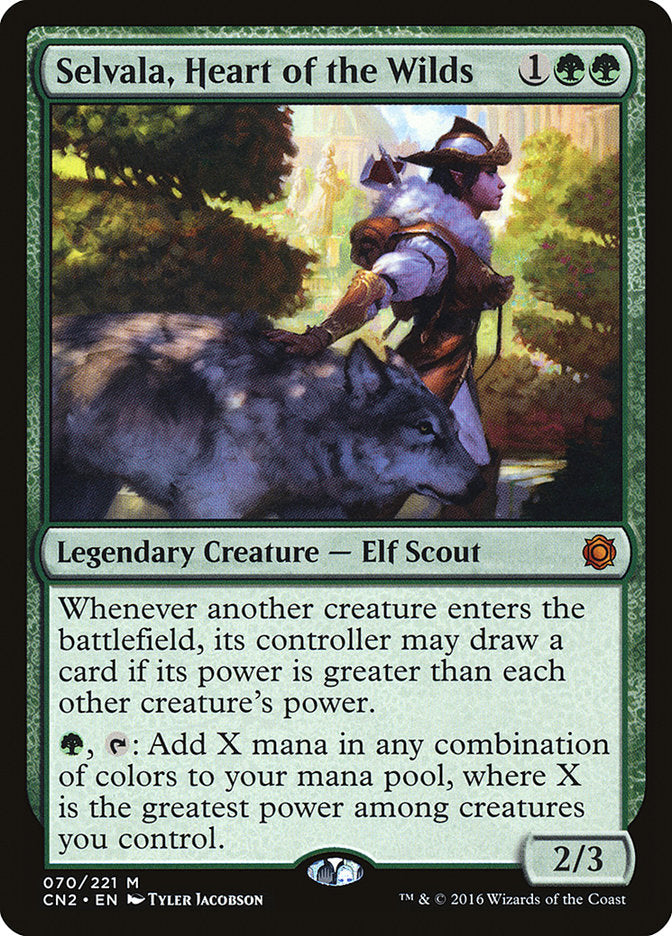 Selvala, Heart of the Wilds / Selvala, Heart of the Wilds - Magic: The Gathering - MoxLand