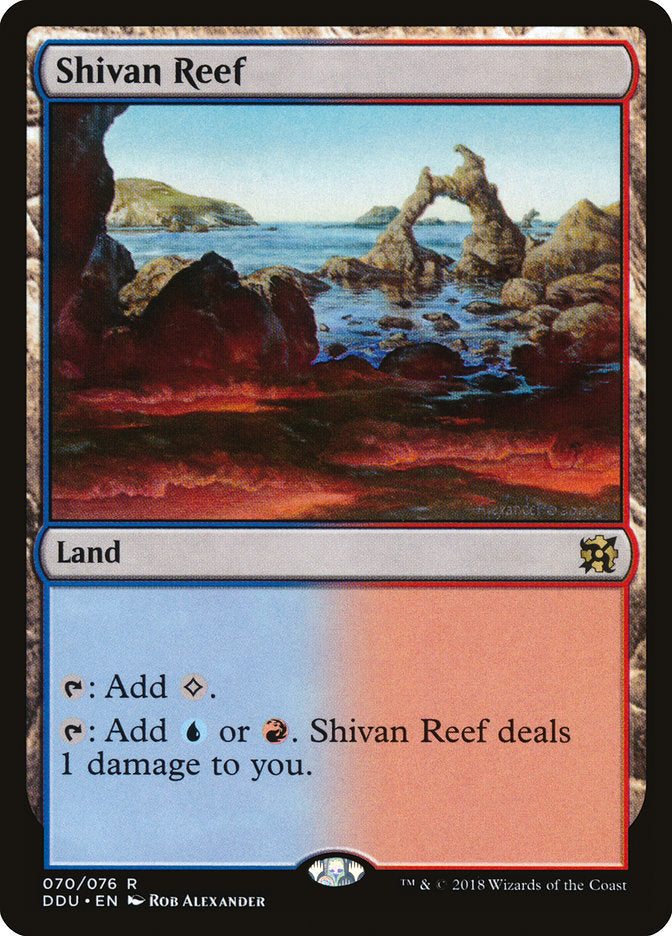 Recifes de Shiv / Shivan Reef - Magic: The Gathering - MoxLand