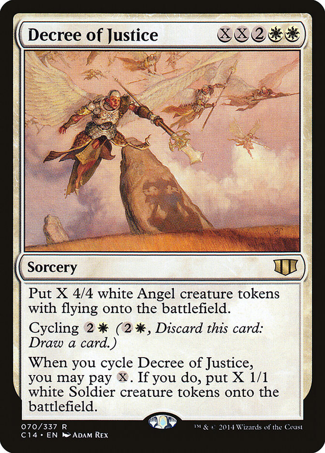 Decreto de Justiça / Decree of Justice - Magic: The Gathering - MoxLand