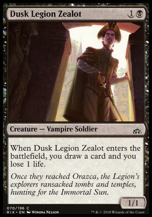 Zelote da Legião do Crepúsculo / Dusk Legion Zealot - Magic: The Gathering - MoxLand