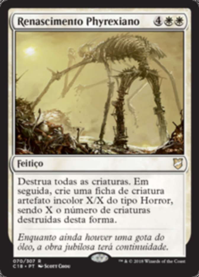 Renascimento Phyrexiano / Phyrexian Rebirth - Magic: The Gathering - MoxLand