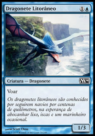 Dragonete Litorâneo / Seacoast Drake - Magic: The Gathering - MoxLand