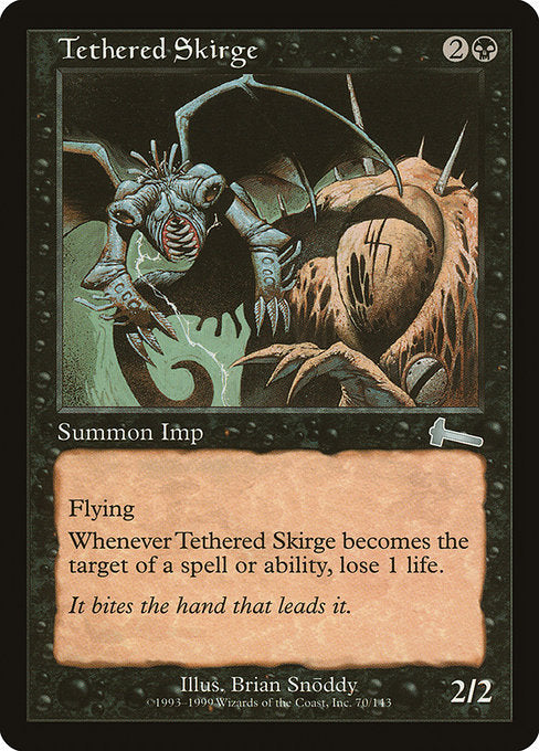 Eskirge de Coleira / Tethered Skirge - Magic: The Gathering - MoxLand