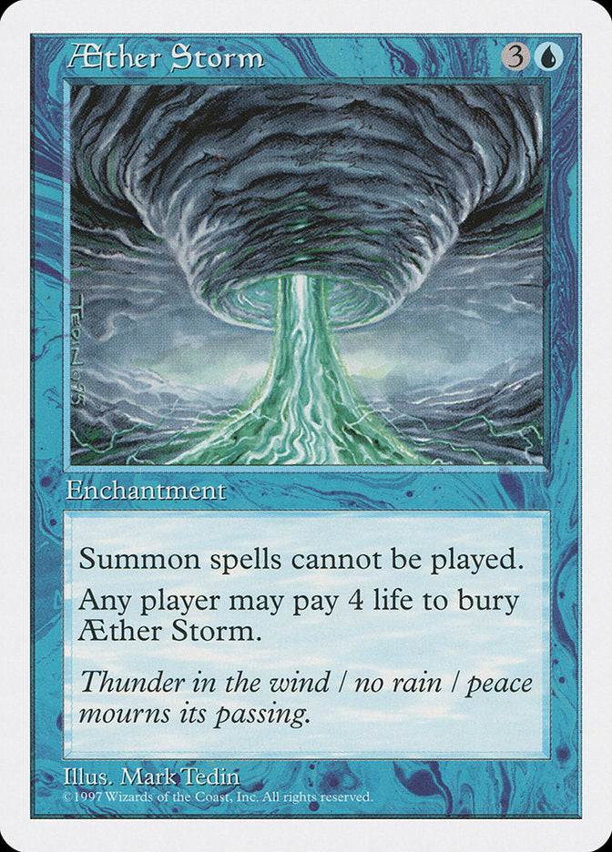 Tempestade do Æter / Aether Storm - Magic: The Gathering - MoxLand