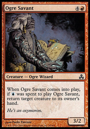 Sábio Ogre / Ogre Savant - Magic: The Gathering - MoxLand