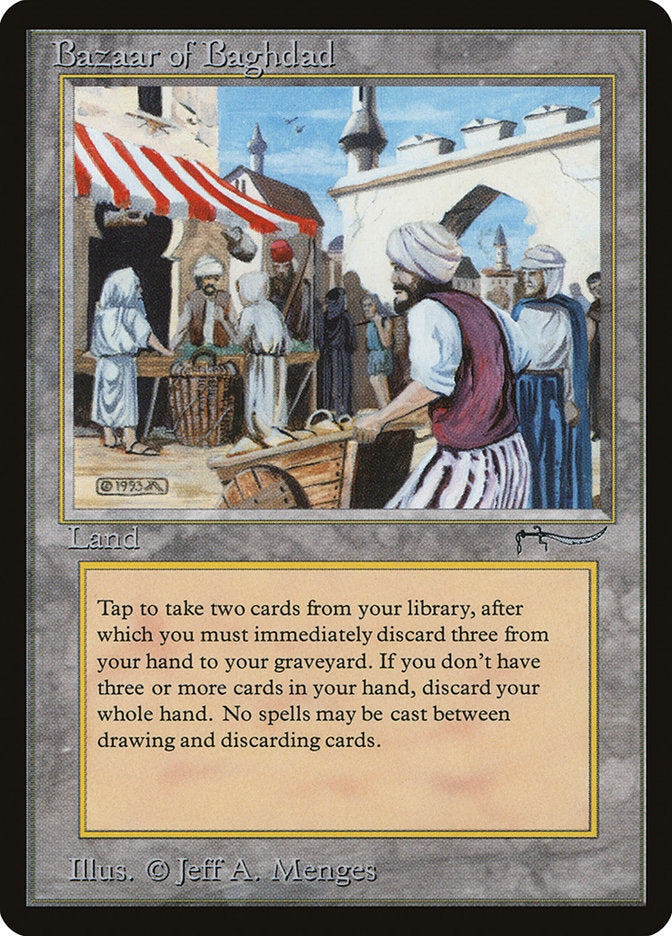 Bazaar of Baghdad - Magic: The Gathering - MoxLand