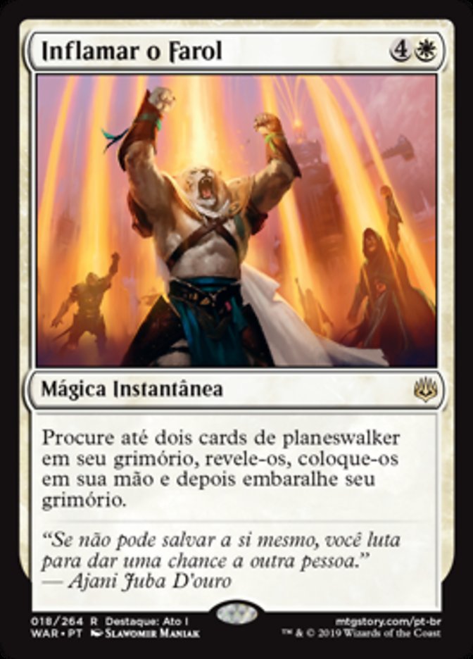 Inflamar o Farol / Ignite the Beacon - Magic: The Gathering - MoxLand