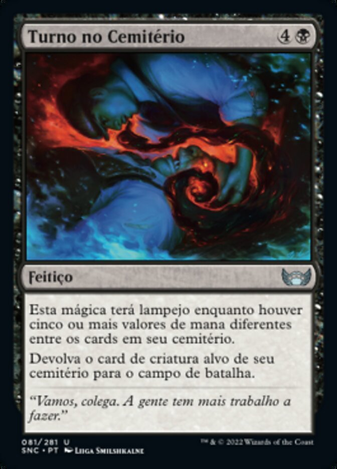 Turno no Cemitério / Graveyard Shift - Magic: The Gathering - MoxLand