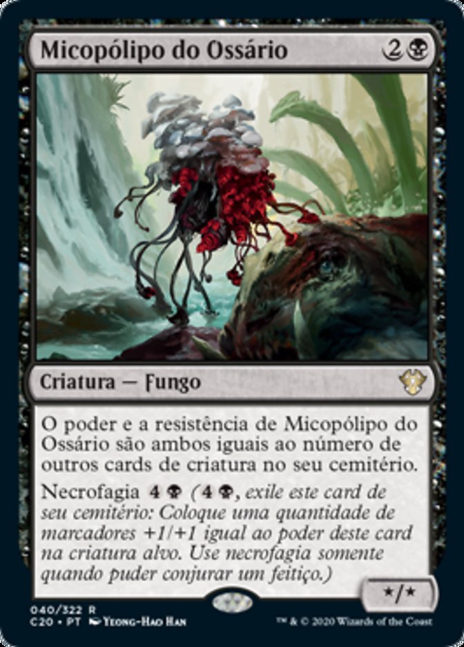 Micopólipo do Ossário / Boneyard Mycodrax - Magic: The Gathering - MoxLand