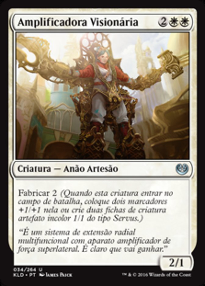 Amplificadora Visionária / Visionary Augmenter - Magic: The Gathering - MoxLand