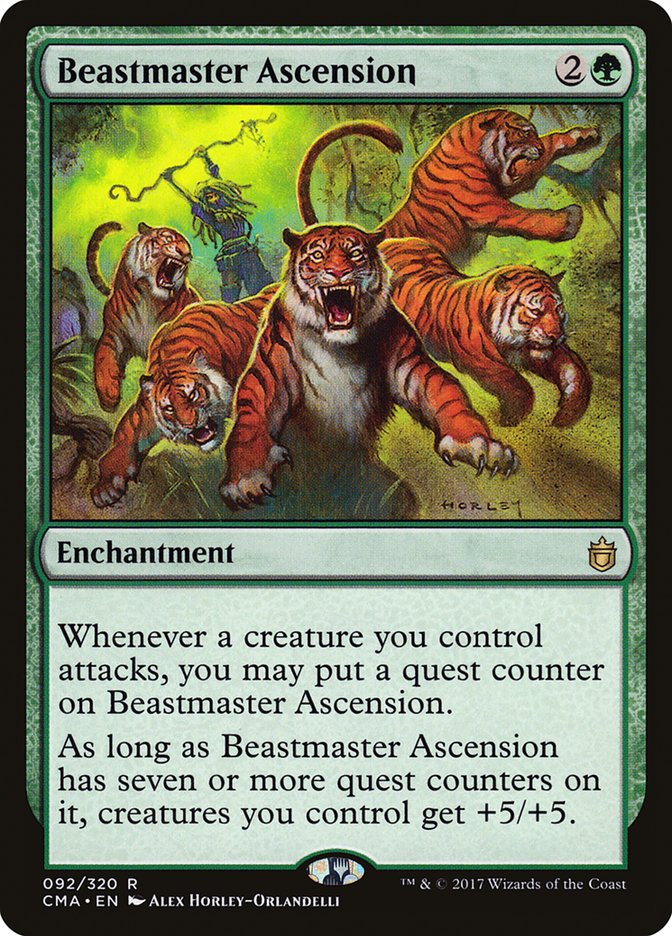 Ascensão do Senhor das Feras / Beastmaster Ascension - Magic: The Gathering - MoxLand