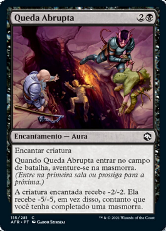 Queda Abrupta / Precipitous Drop - Magic: The Gathering - MoxLand