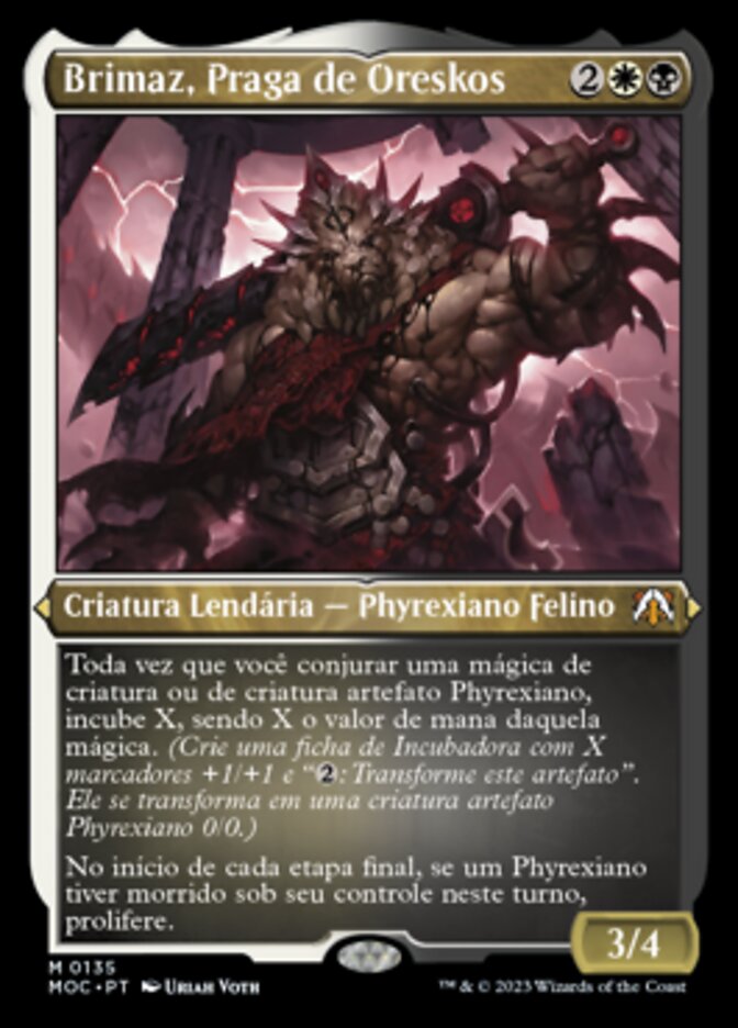 Brimaz, Praga de Oreskos / Brimaz, Blight of Oreskos - Magic: The Gathering - MoxLand