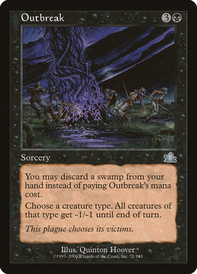 Surto / Outbreak - Magic: The Gathering - MoxLand