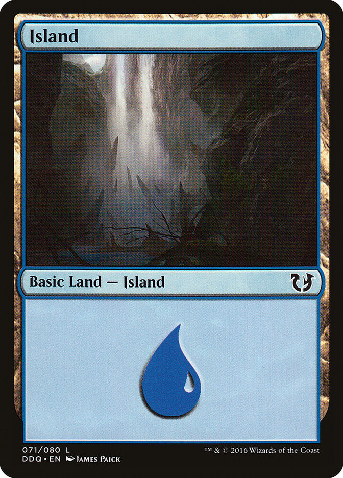 Ilha / Island - Magic: The Gathering - MoxLand