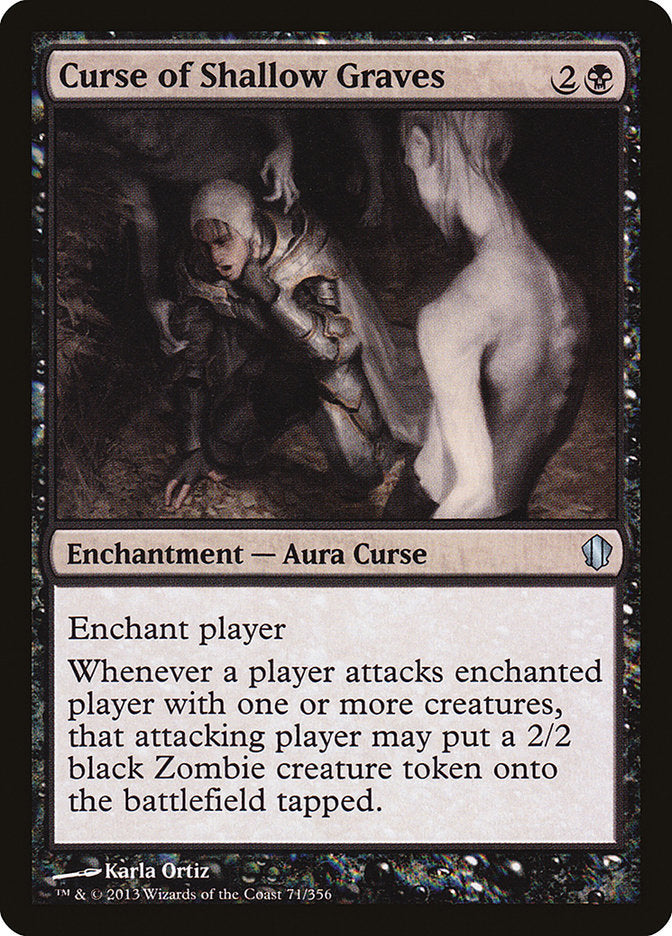 Curse of Shallow Graves / Curse of Shallow Graves - Magic: The Gathering - MoxLand