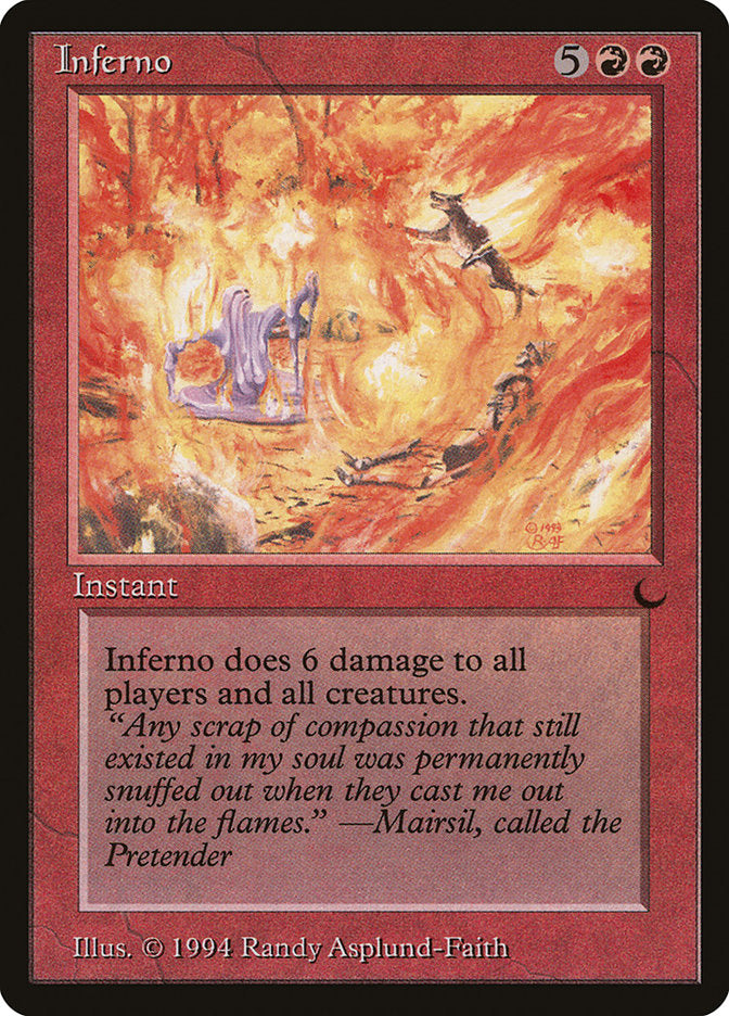 Inferno / Inferno - Magic: The Gathering - MoxLand