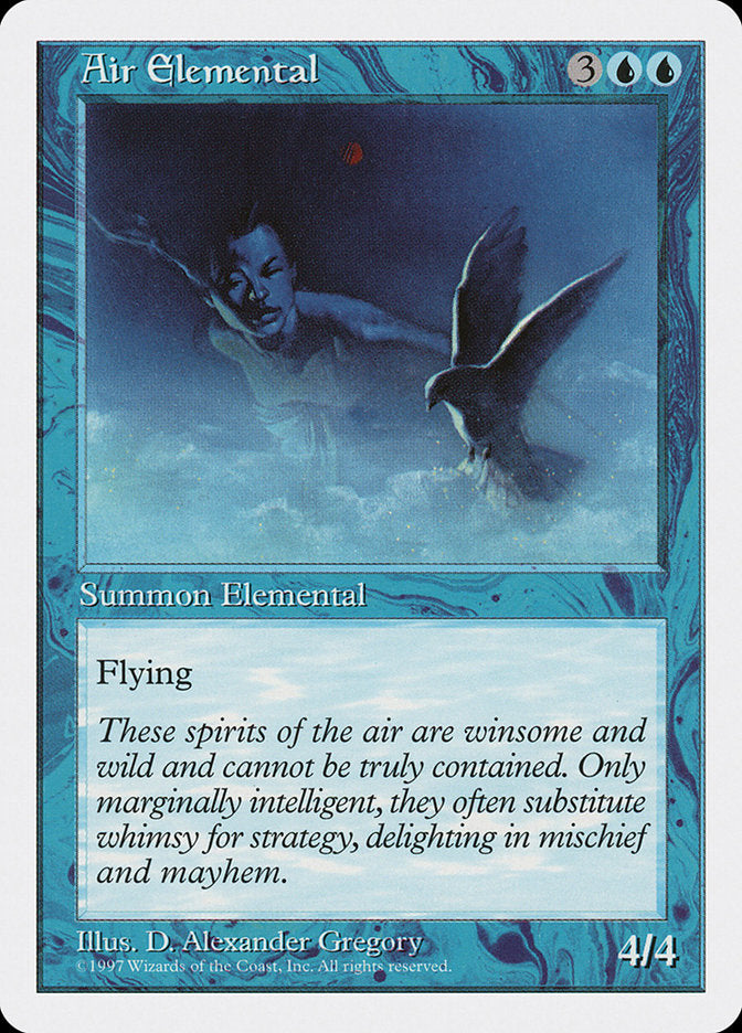 Elemental do Ar / Air Elemental - Magic: The Gathering - MoxLand